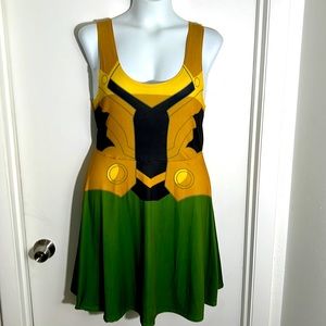 Marvel Loki dress by Her Universe XL